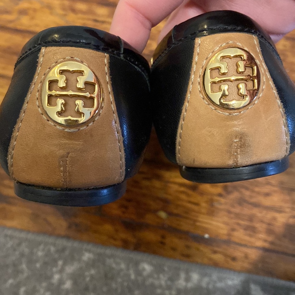 Tory Burch Black Buckle Ballet Flats - Picture 7 of 7